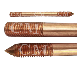 Copper Bonded Earthing Grounding Rods